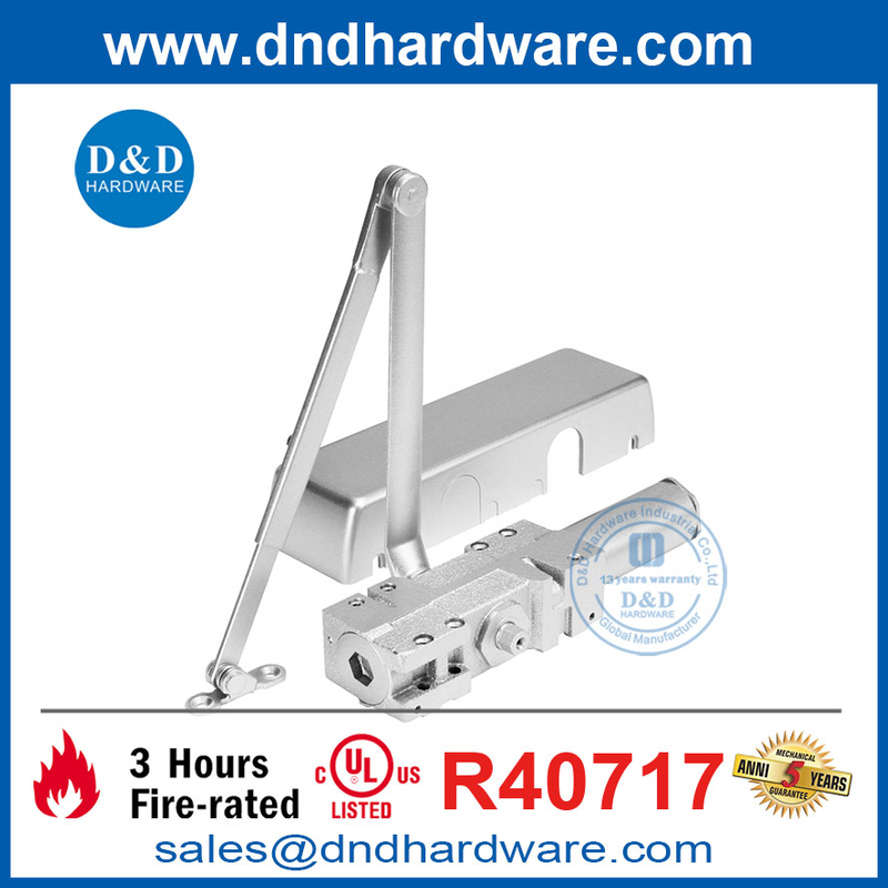 Design moderne UL CAST FER CORPS Spring Hydraulic Fire Porte plus proche-DDDC044