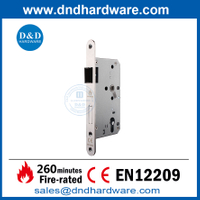 CE Fire classé Round Forend Plate Door Lock avec clé pour Residential-DDML009r 