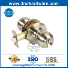 Meilleur bouton de porte en alliage en alliage en laiton antique en laiton avec lock-ddlk040