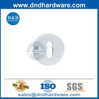 Escuson de porte cylindre de type rond en acier inoxydable pour la porte externe-DDES006