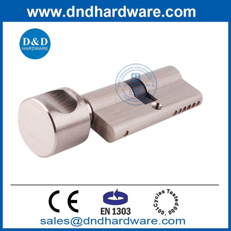 BS EN1303 Nickel Satin Finition Types de cylindres Cylindres de verrouillage de porte DDLC001
