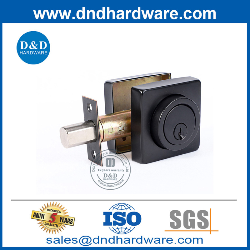 Type carré Matt Black Zinc ALLIAG STOREOM PORTE DE PORE