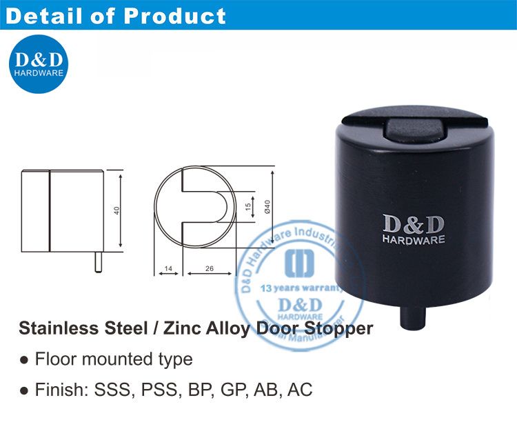 Stopper de la porte de sécurité-ddds012 