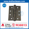 Acier inoxydable à quatre balles roulement antique en laiton ul porte de porte de porte-DDSS003-FR-4x3x3
