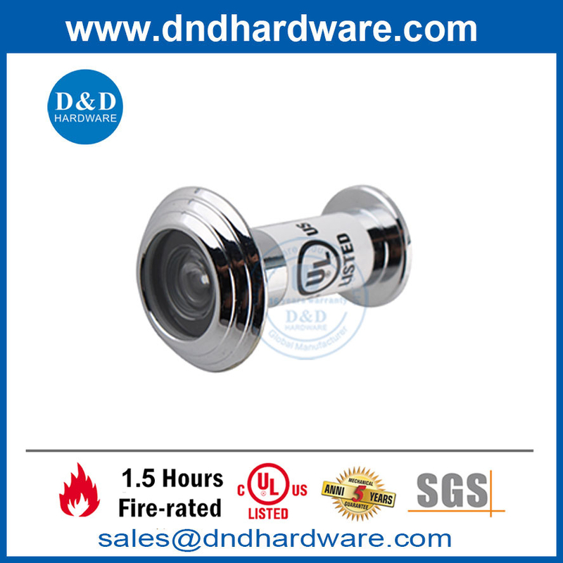 Ul Listed Fire Door Puphole Door Oeil Visionneurs avec lentille en verre-DDV007