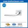 Poignées de porte de passage carré en acier inoxydable levier solide de la porte d'intimité des poignées de porte-DDSH055