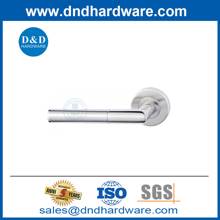 Style de style européen Porte intérieure en acier inoxydable Handle-DDTH028