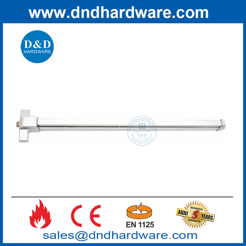 Installation de barre de panique nominale CE EN1125 Panique Exit Dispositif bar Hardware-DDPD026