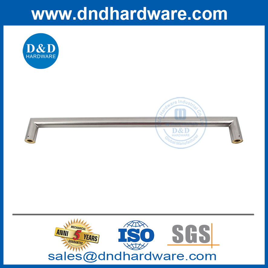 Enclosage populaire Handle de la poignée en verre Handle Poignée en acier inoxydable Handle-DDPH030