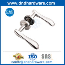 SS304 Poignée de levier de porte de la chambre de personnalisation de base pour porte en bois-DDSH014