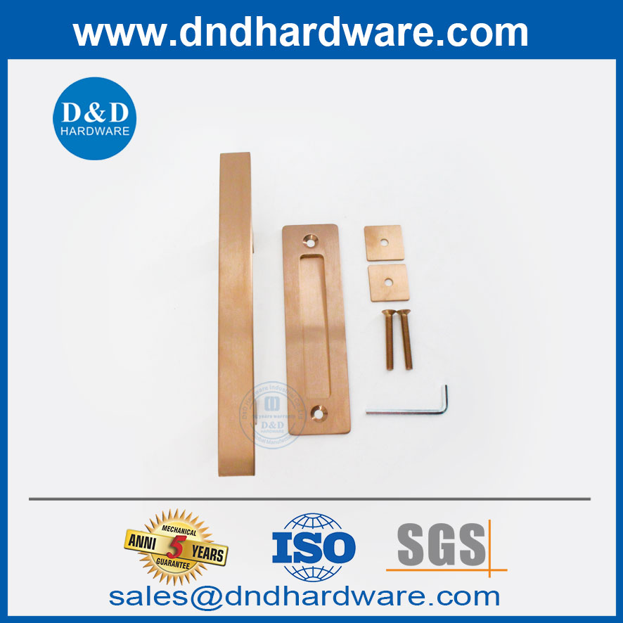 Porte de grange Portes en bois Portes en bois en acier inoxydable Porte de grange tire moderne-ddbd103