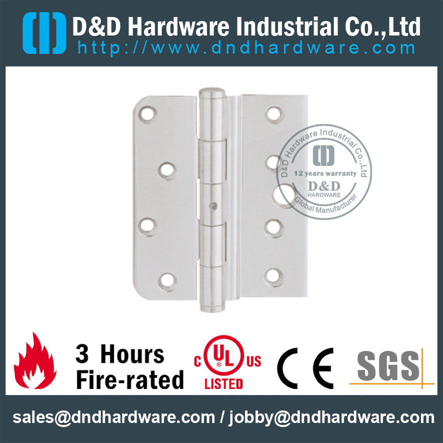 BHMA en acier inoxydable Hinge-D & D matériel