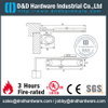 Porte nominale de feu montée sur surface automatique plus proche pour la porte en acier de sortie avec UL répertorié -ddc003