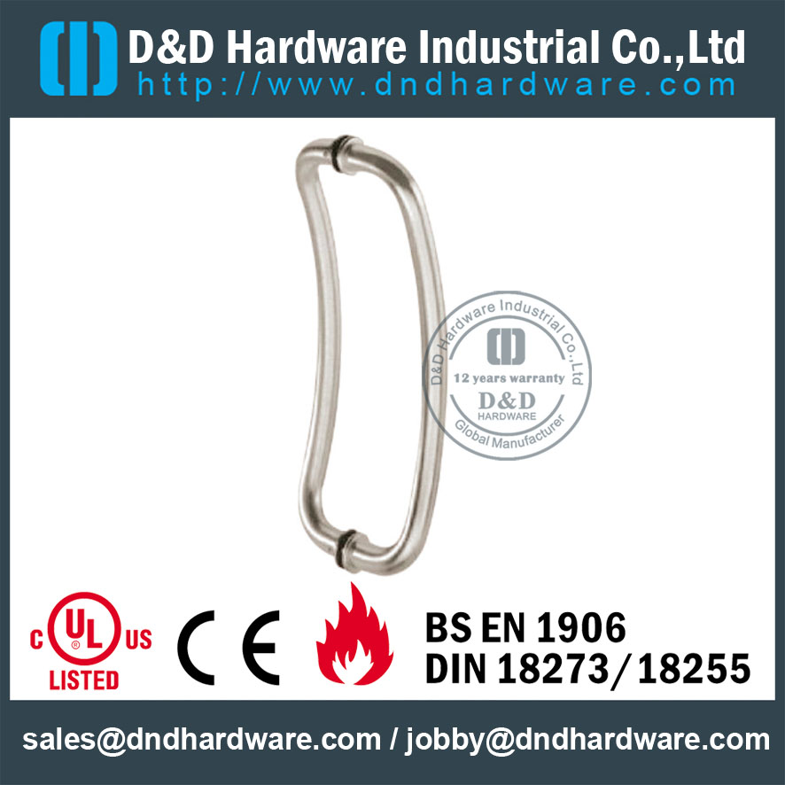 Acier inoxydable 201 Hardware D & D Poignée polie