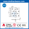 Charnière à double rondelles en acier inoxydable pour porte extérieure-DDSS008