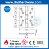 Charnière de sécurité double en acier inoxydable pour porte extérieure-DDSS013