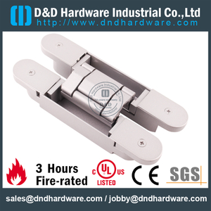Sliver Panding à 180 degrés lourds de service 3D Hinge dissimulante pour le bâtiment DDCH008-G80SS
