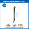 Cât solide en laiton 8 pouces SS304 Gold Safety Flush Bolt-DDB001