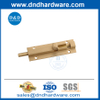 Boulon de tour de canon finition en laiton en satin monté sur surface en laiton-ddb016