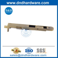 Coin rond en laiton antique f Lever Lever Action Flush Bolt-DDB030