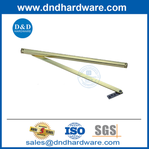 Cadre de porte en acier inoxydable monté au-dessus du porte-porte et bouchons de porte-ddds058