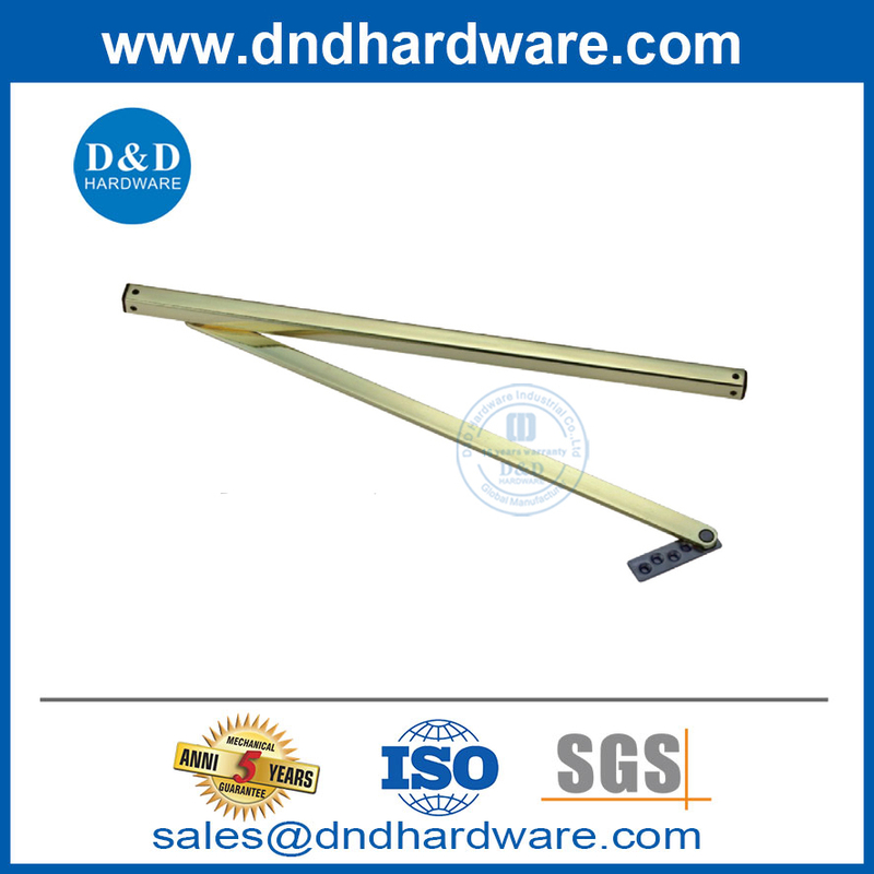 Cadre de porte en acier inoxydable monté au-dessus du porte-porte et bouchons de porte-ddds058