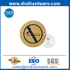 SS304 'Fire Door Going Locked ' Plaque de panneau Plaque d'incendie Indication-DDDSP007