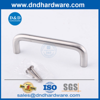 304 Poix de meubles en argent en acier inoxydable pour placard-ddfh003