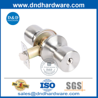Vendre à chaud Satin Nickel Zinc Alloy Door Key Konb Lock-Ddlk033