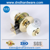 Couleur blanc et or zinc alliage de porte cylindrique verrouillage-ddlk067