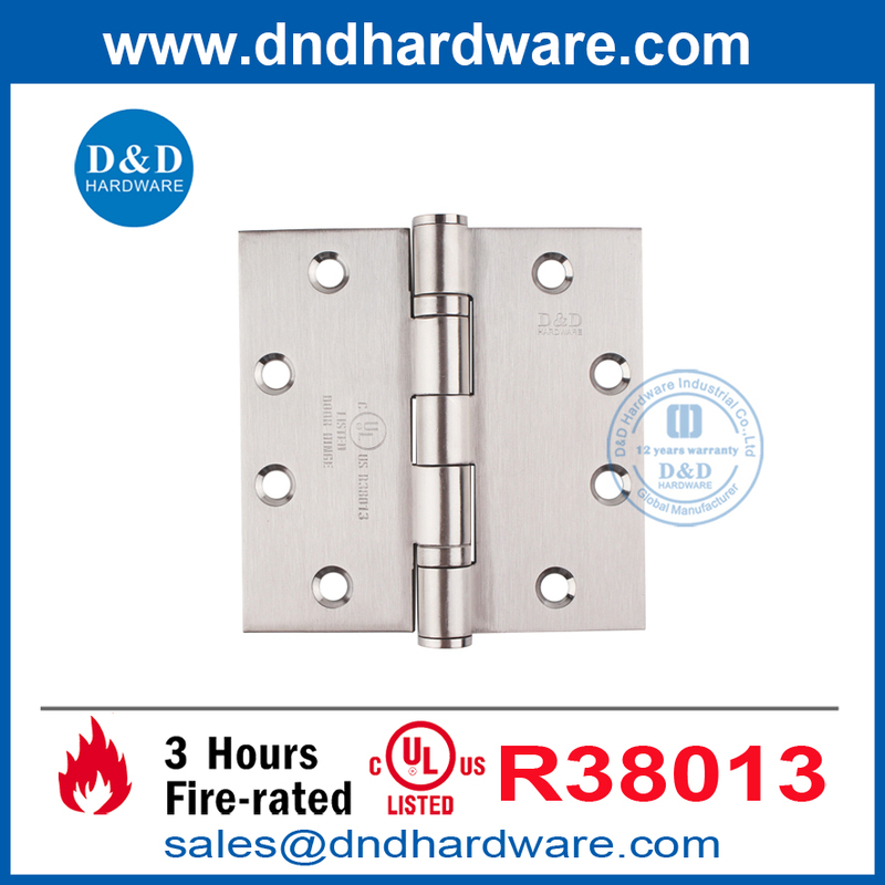 SUS316 RÉSISTANCE DE FEU UL BALL BALL REURING PORTY PORTE POUR DORTE DDSSS002-FR-4.5X4.5X3.4