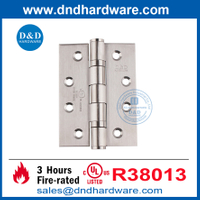 Silver UL Listé en métal en acier inoxydable 316 Fabricant de charnière à crosse-DDSS001-FR-4X3X3.0