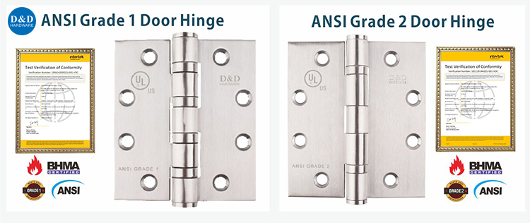 ANSI Hinge de porte -mic