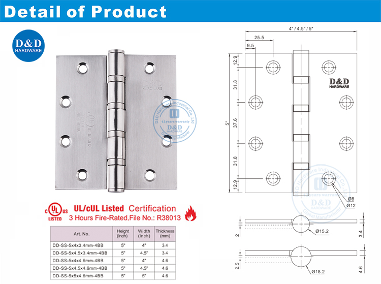 Ball Bearring Hinge Hinge 