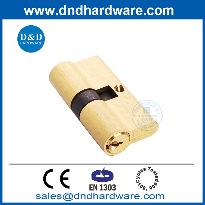 EN1303 Modèle européen de haute qualité serrure de porte Cylindre Mortise Cylindre en laiton-DDLC003