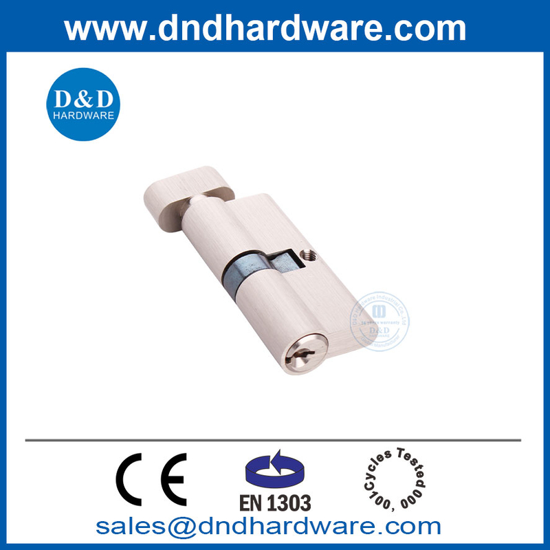 BS EN1303 Cylindre de serrure de porte Euro à 5 broches