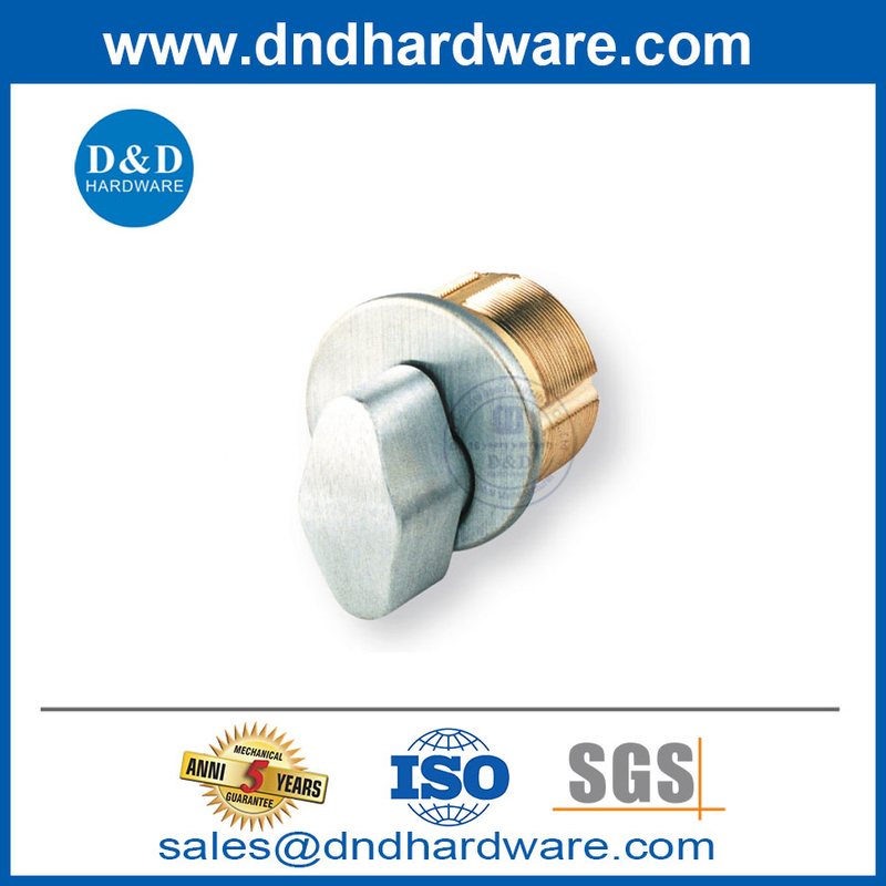 Cylindre ANSI Mortsie Turn Turn Lock Cylinder RIM en laiton massif-ddlc019