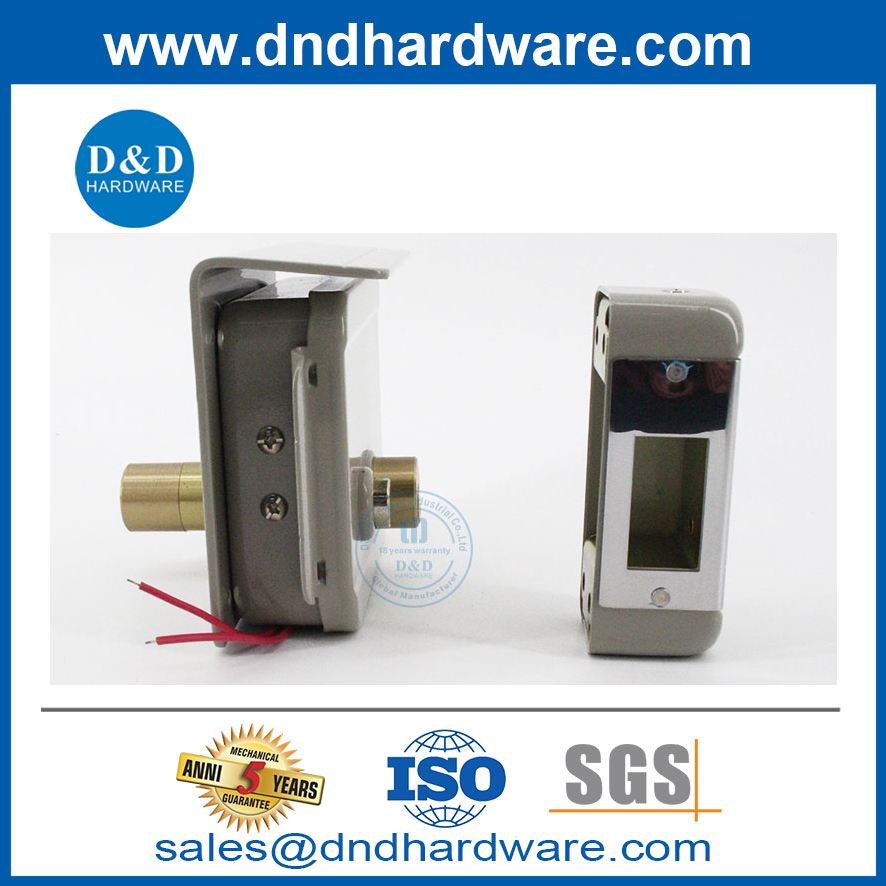 Smart Gate Lock Electronic Magnetic Electric Door Rim Lock-Ddrl045