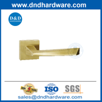 Porte en bois en acier inoxydable 304 Handle de porte en or intérieur moderne-DDSH056