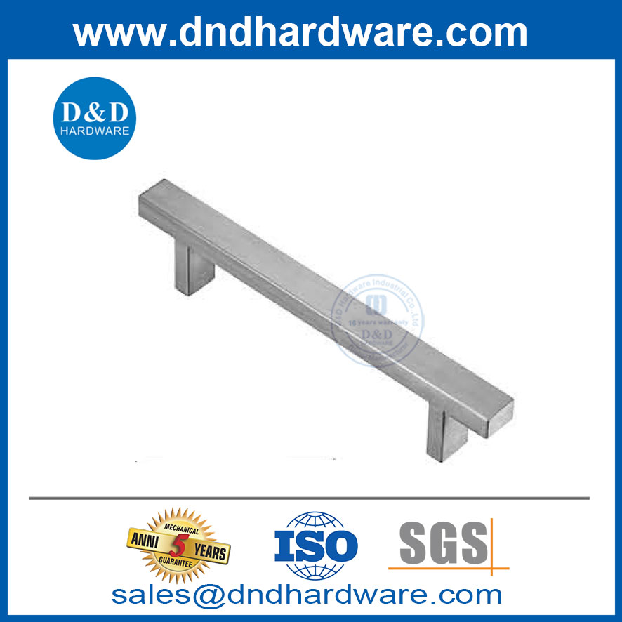 Handle de mobilier de style simple moderne armoires de cuisine poignées de porte-ddfh020