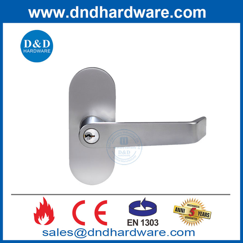 CE EN1125 Trim de levier de verrouillage extérieur pour le dispositif de sortie de panique incendie-DDPD042