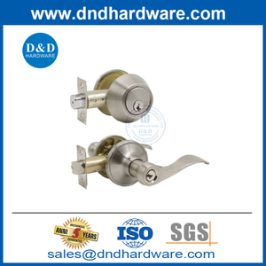 Verrouillage de levain d'entrée à clé avec un seul cylindre en poudre morte packs Lockset-Ddlk026