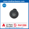 Ul 180 Angle Black Glack Lens Visionneur de porte d'incendie pour Home Office Hotel-DDV011