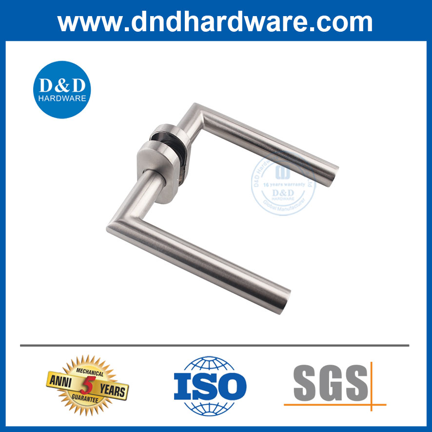 Acier inoxydable à poignée étroite Chambre de porte en bois Handle-DDNH003