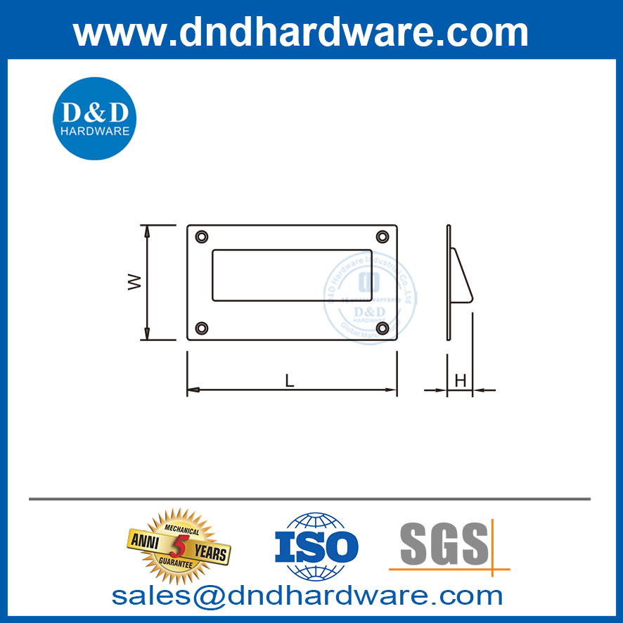 Salle de bain Datoir de la cuisine Boutons de porte tire la commode du meuble manche-ddfh071