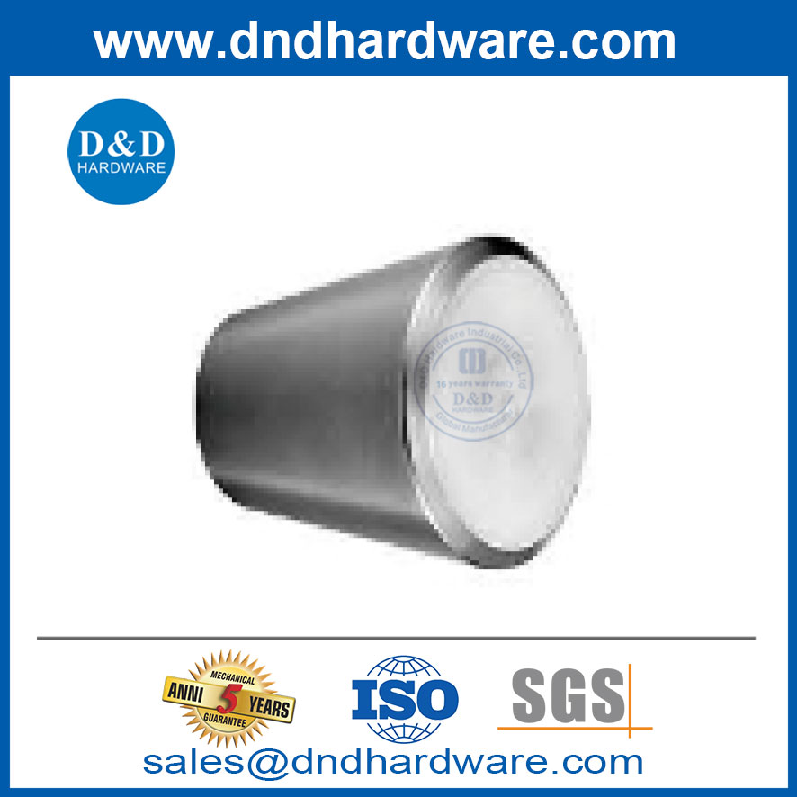 La commode en acier inoxydable tire les boutons en placard tire les poignées bouton-ddfh052