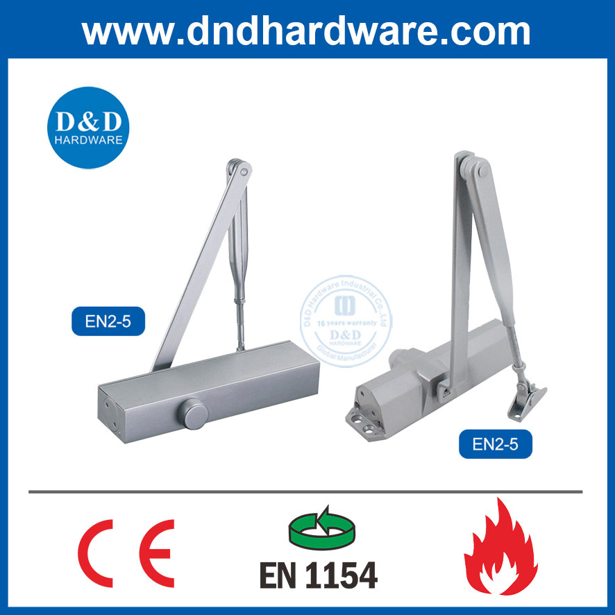 Closeurs de portes commerciaux en aluminium Strong printemps porte de printemps lent plus proche-DDDC004