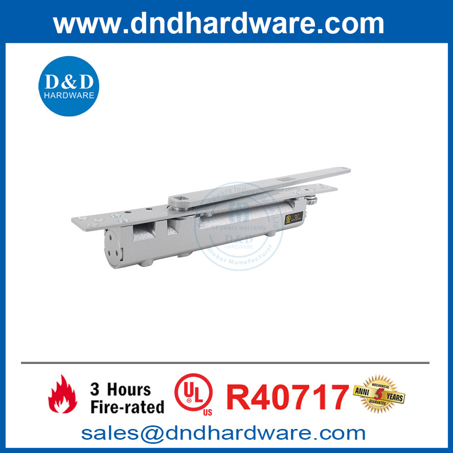 UL Rajusté en aluminium Hydraulique Porte plus proche pour la porte anti-incendie-DDDC052