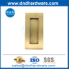Tiroir en bois doré poignée de l'armoire en acier inoxydable cache des tractions à chasse d'eau-DDFH009-B