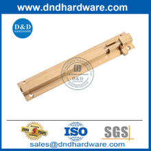 PVD Satin Security Tower Tower Bound Bolt Lock Mardware pour les portes-DDB016